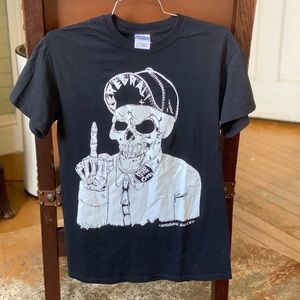 Cerebral Ballzy punk band, T-shirt, vintage